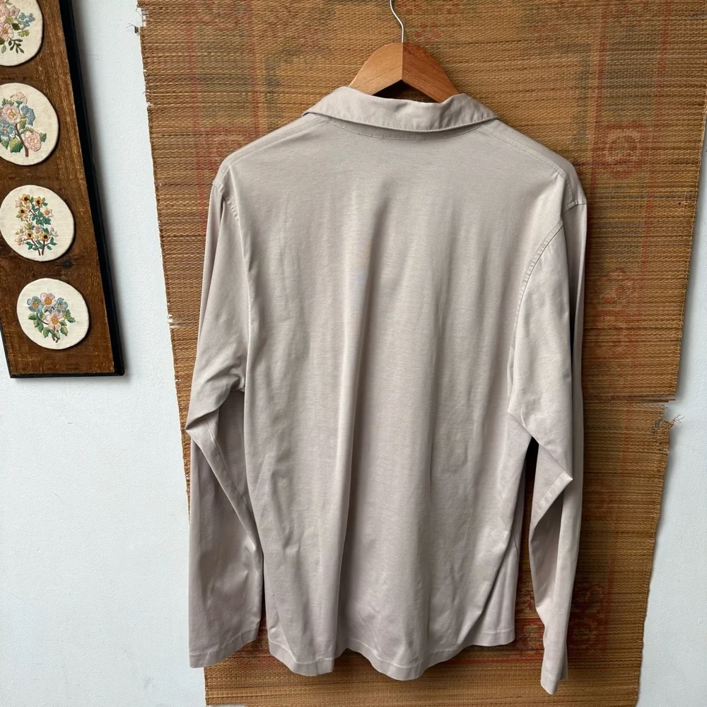 Banana Republic Long Sleeve Polo Shirt